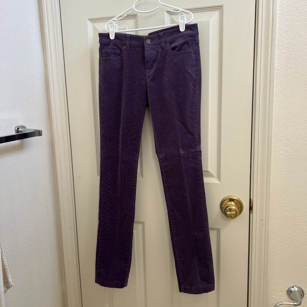 Uniqlo Purple corduroy pants Size 25 Excellent Condition